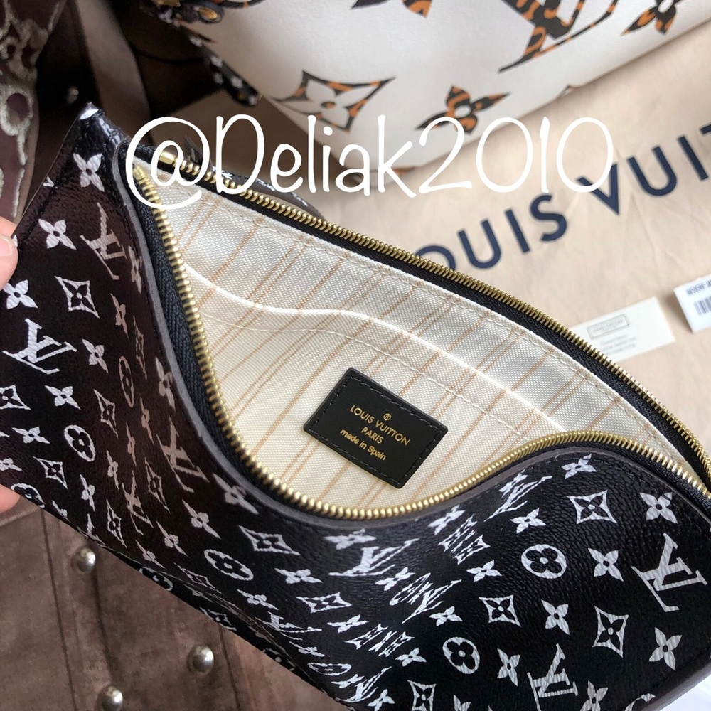 SOLD! Louis Vuitton Giant Jungle Neverfull Ivory - Picture 7 of 8